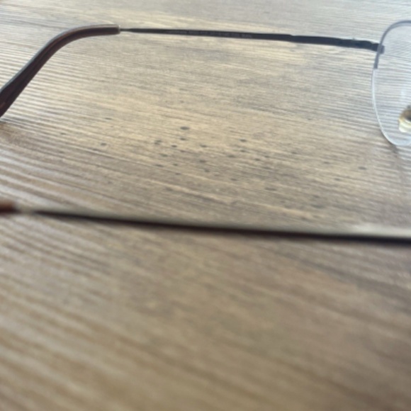 Saki Eyeglasses Frame Mod. 508 Col. BWN Women's Brown Half Rim Oval 50-19-140 - Picture 5 of 5